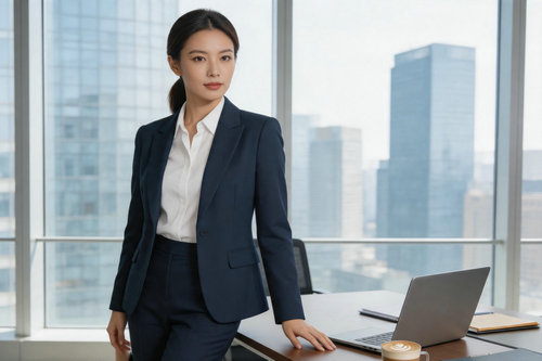 秋季定做白领商务工装套装如何选择样式,郑州定做白领工装